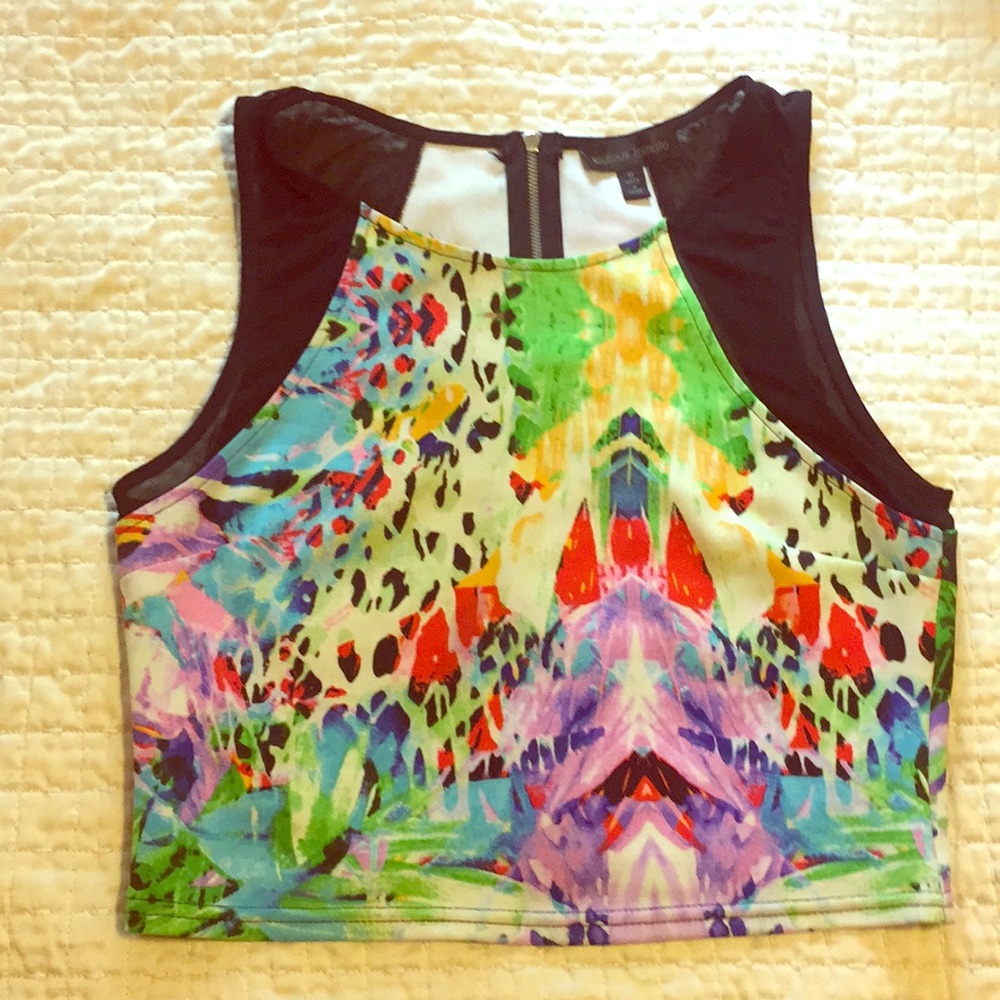 Adorable Vintage Jealous Tomato 🍅 Crop Top